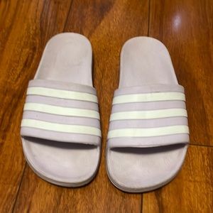Adidas Lavender Adilette Slides